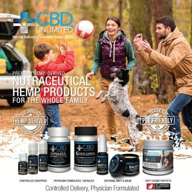 Our Premium Blue Line has been embraced by retailers across the nation - CBD Unlimited
