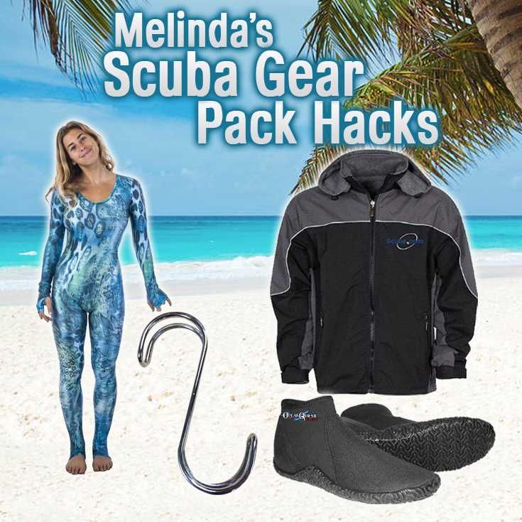 Melinda's Scuba Gear Pack Hacks for Women