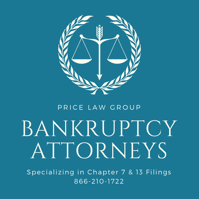 Call Texas Chapter 13 Bankruptcy Attorneys Price Law Group Covid 19 866-210-1722