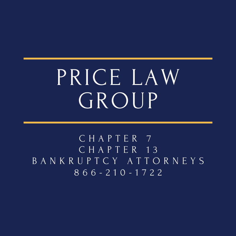 Covid 19 Chapter 13 Bankruptcy Attorneys Texas Price Law Group 866-210-1722