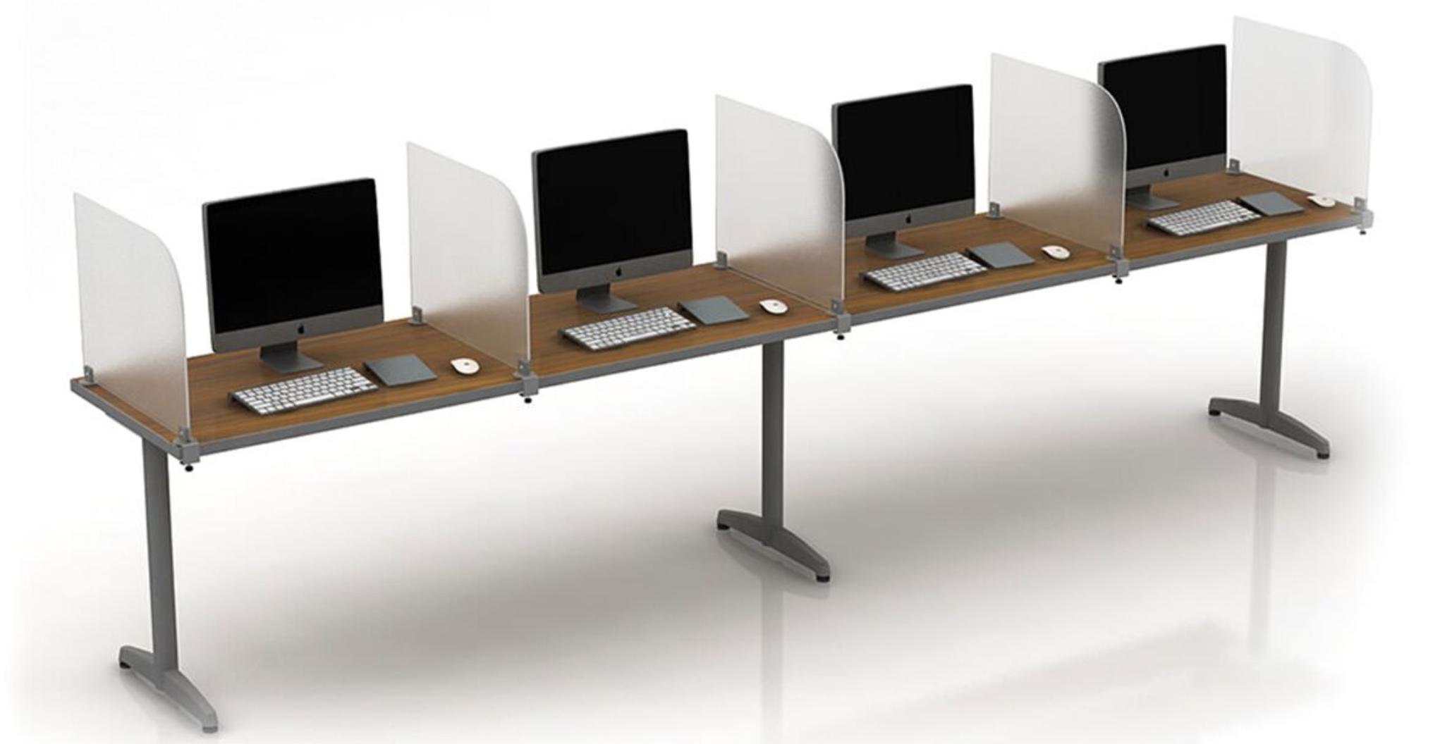 Custom Conference Table Classroom Desk Dividers SMARTdesks 800-770-7042