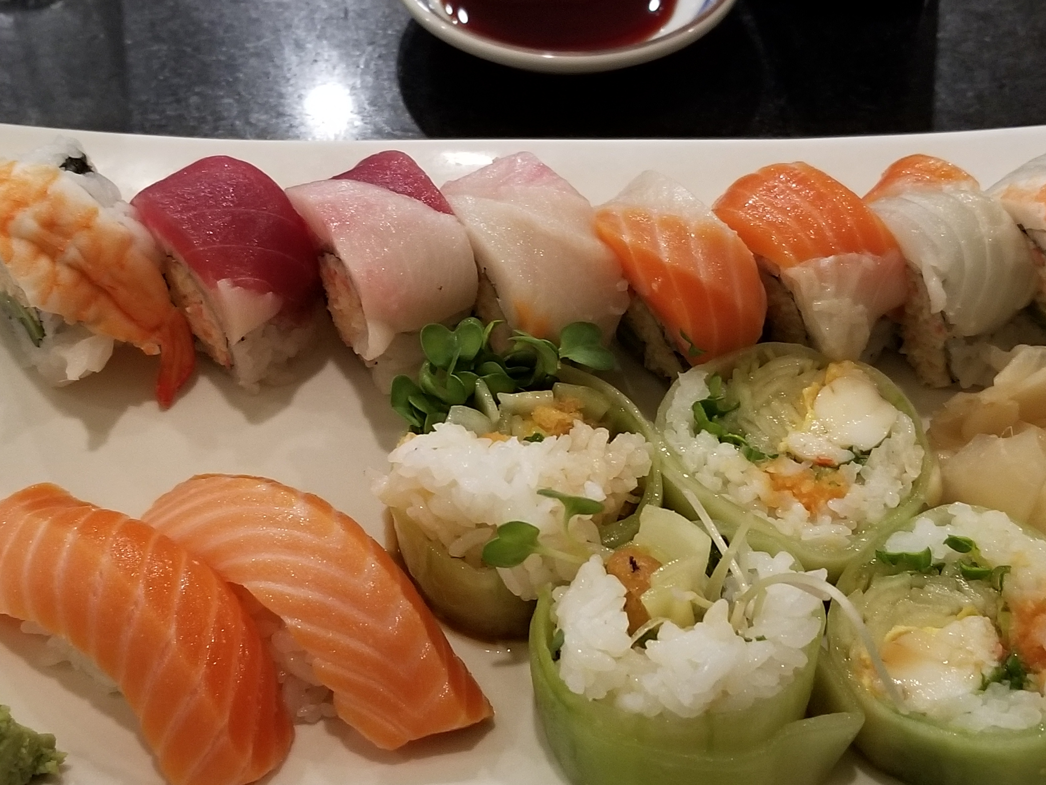Sushi in Brentwood California 