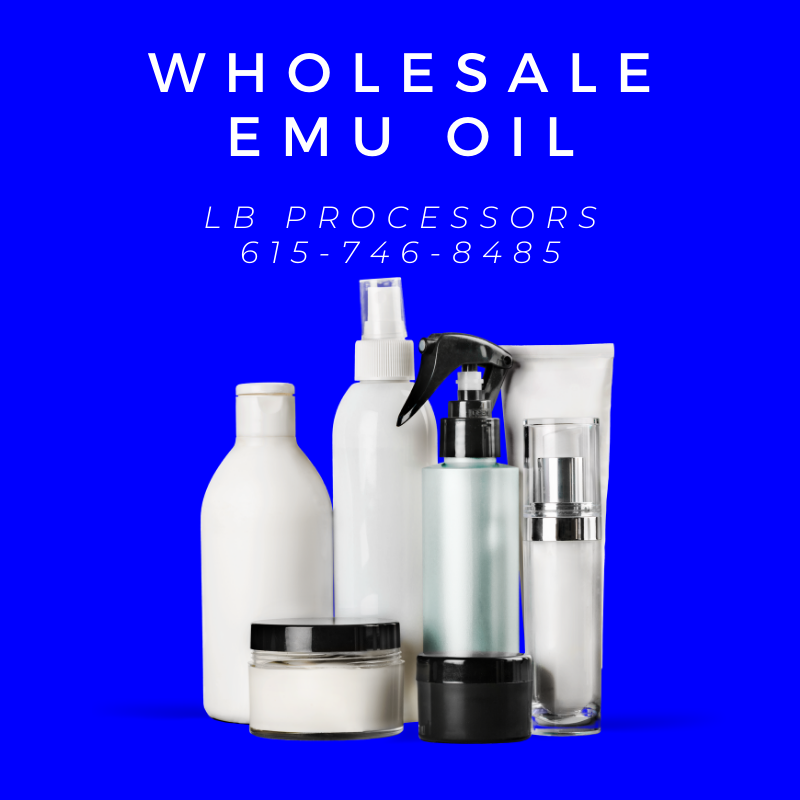 Premium AEA Certified Wholesale Bulk EMU Oil LB Processors 615-746-8485