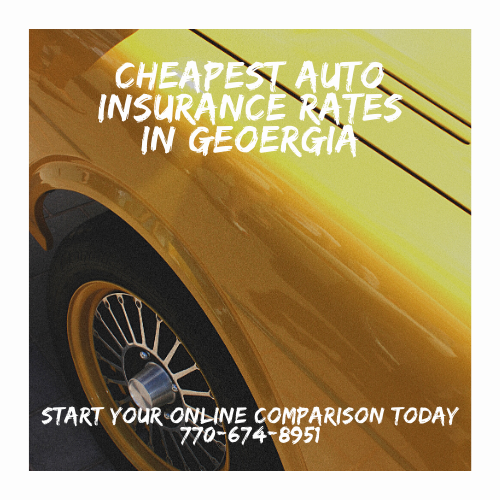 Cheapest Auto Insurance Rates Georgia RateForce 770-674-8951
