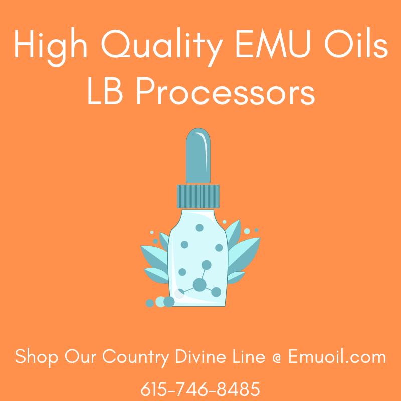 High Quality EMU Oils For Sale Online LB Processors 615-746-8485