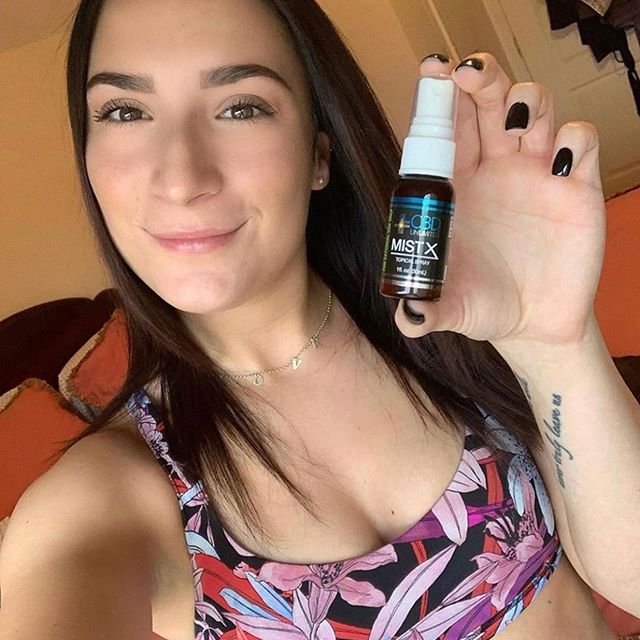 She uses our Mist-X daily after a tough workout, try it for yourself!