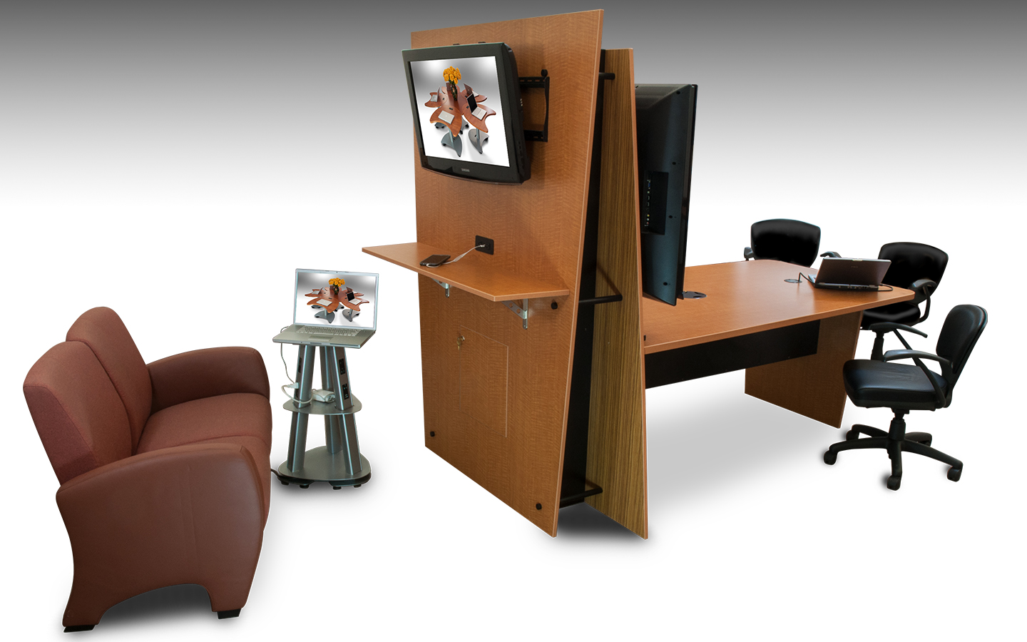Purchase Ergonomic Furniture For The Office from SMARTdesks 800-770-7042