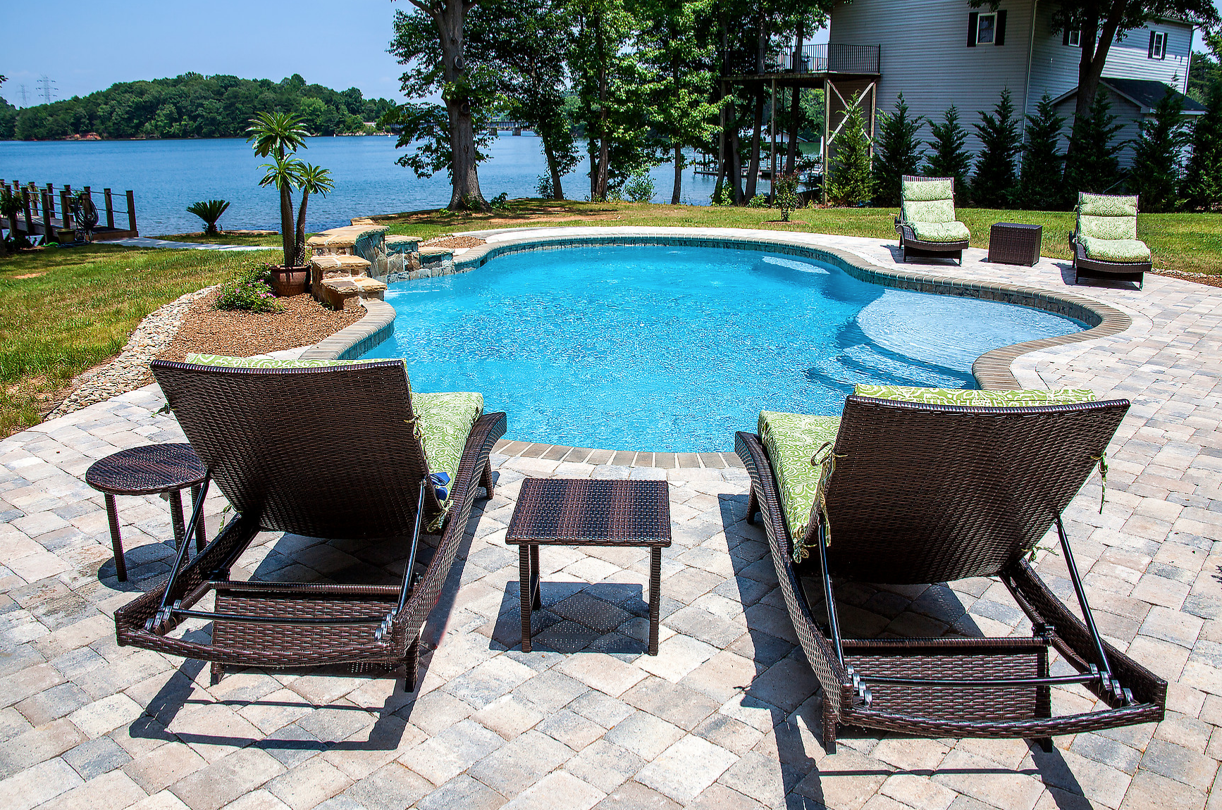 Lincolnton North Carolina Inground Concrete Pool Installation from CPC Pools Call us at 704-799-5236