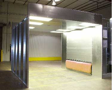 Small Powder Spray Booths For Sale From Booths And Ovens. Buy Premium Coating Equipment 877-670-2220