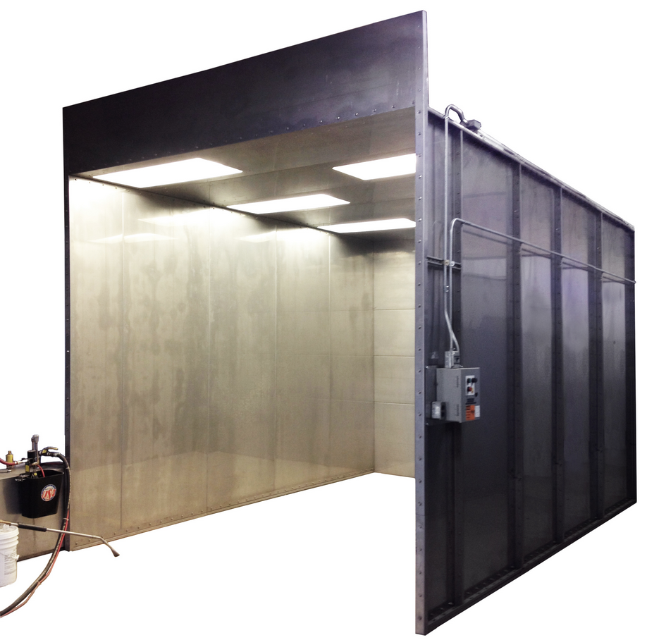 Booths and Ovens 877-647-1089 Powder Coating Pretreatment Wash Station Blasting Room Spray Booth