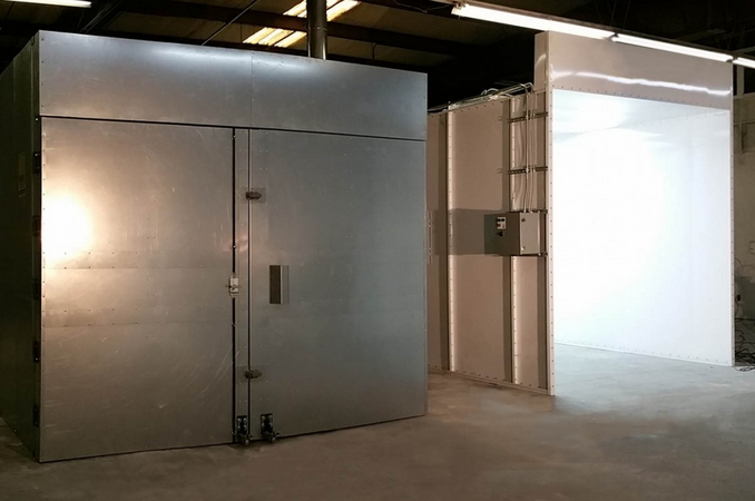 Booths and Ovens 877-647-1089 Powder Coating Oven Spray Booth Pretreatment Equipment