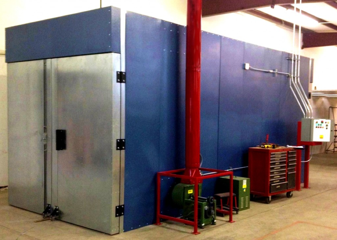 Custom Powder Coating Oven Booths and Ovens 877-647-1089 For Sale Equipment