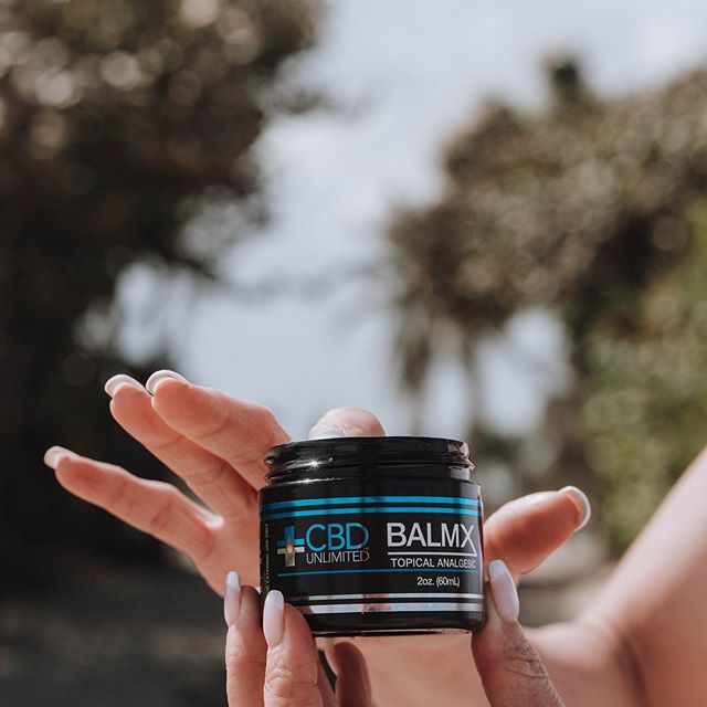 Rub the Balm-X on the afflicted areas that need some help - CBD Unlimited
