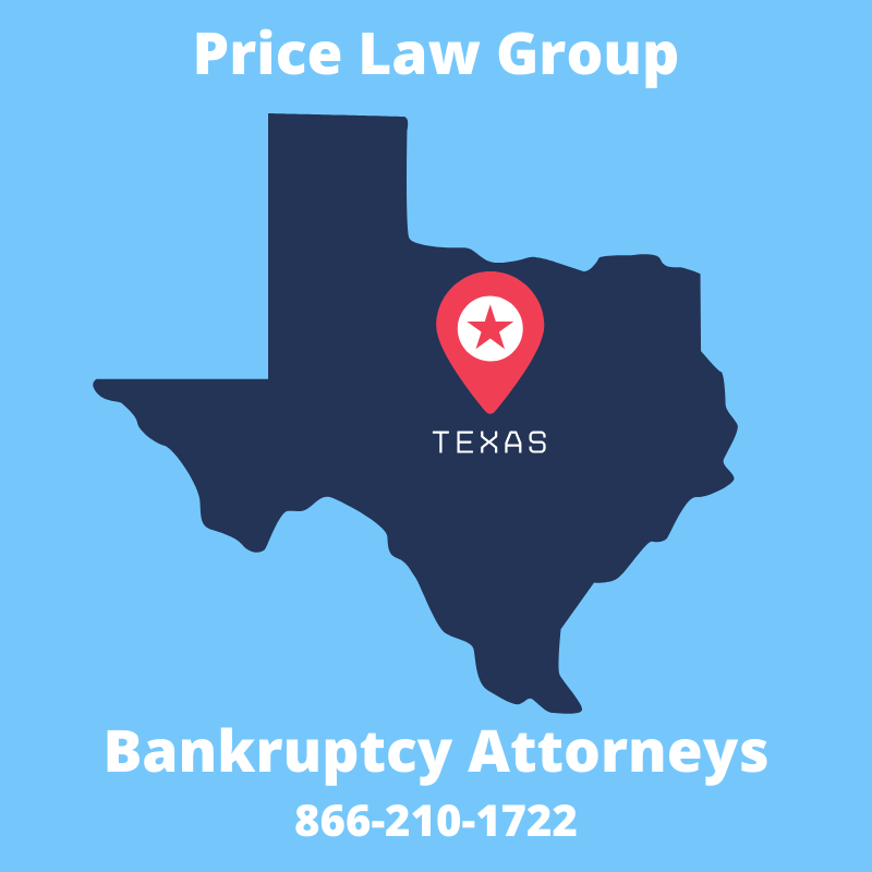 Covid-19 Chapter 7 Bankruptcy Attorneys Texas Price Law Group 866-210-1722