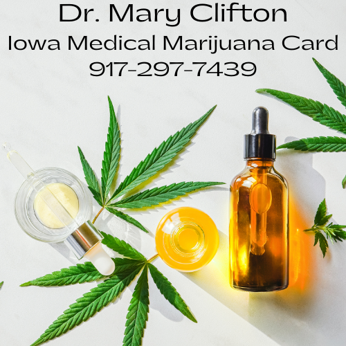 Online Medical Marijuana Card Iowa Dr Mary Clifton 917-297-7439