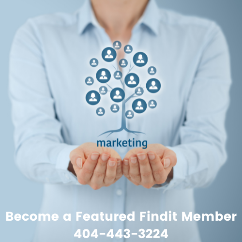 Be Found on Findit and Become a Featured Findit Member Get Exposure 404-443-3224