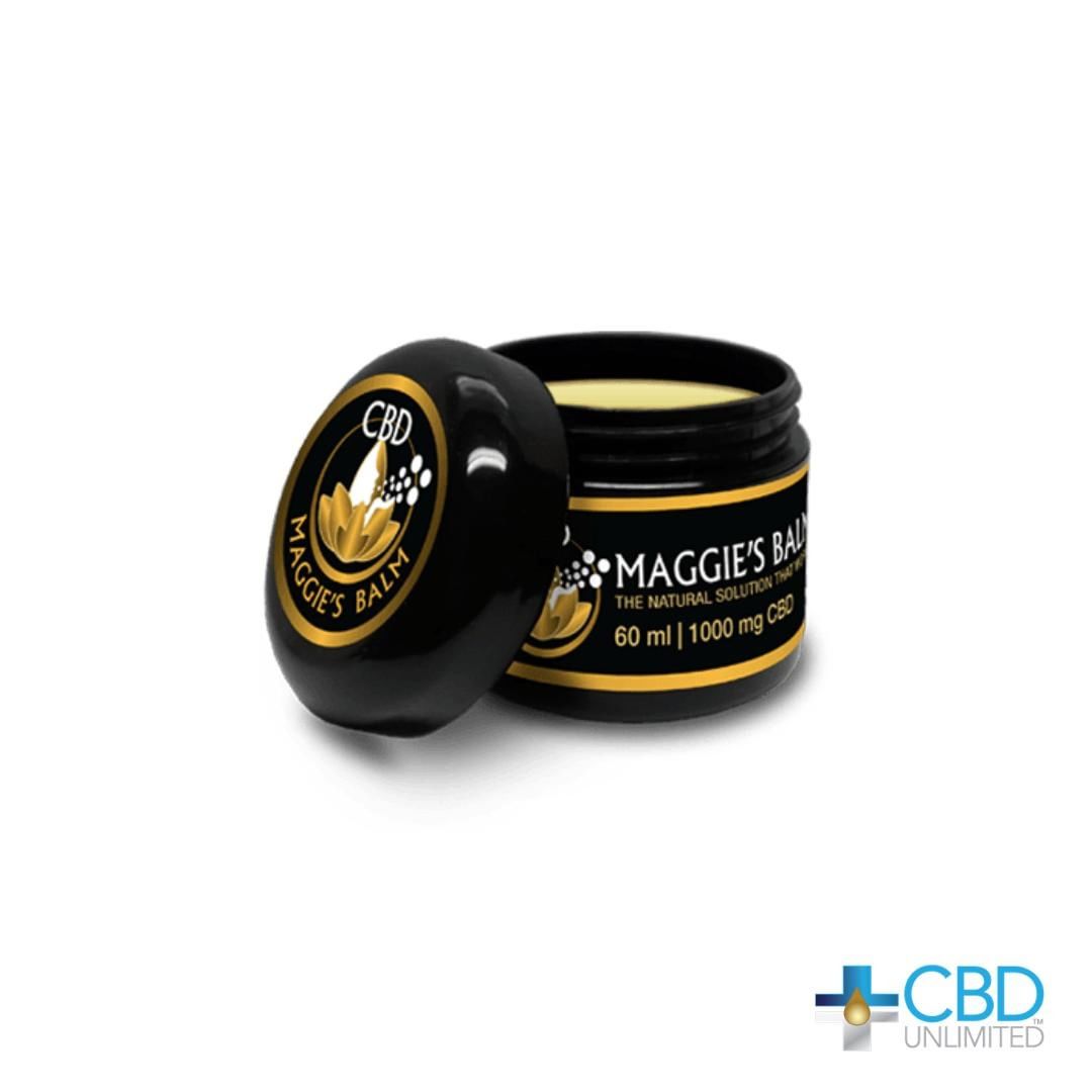 Our Maggie's Balm is formulated with beeswax and lemongrass scent! - CBD Unlimited