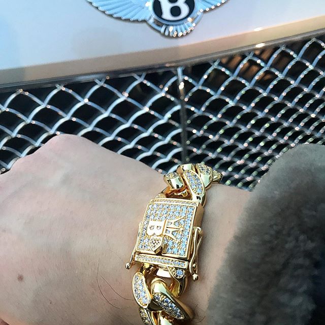 Cuban link chains and bracelets from HipHopBling.com are absolute fire