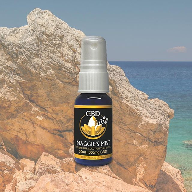Are you on the go this weekend? Try our CBD topical Spray Maggie's Mist from CBD Unlimited