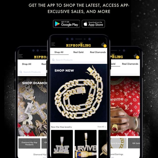 New app, who dis? Download our new app today and get 35% savings! - HipHopBling.com