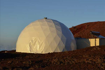 It's a Mars rehearsal: Team studies isolation effects under dome in Hawaii