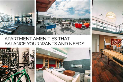 Apartment Amenities that Balance your Wants and Needs | Seattle Best Apartment Amenities