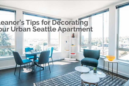 Eleanor’s Tips for Decorating Your Seattle Studio Apartment