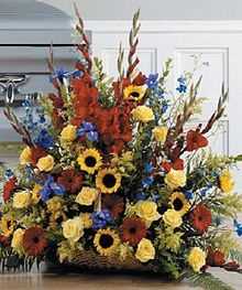 Funeral Flowers for a Man, Funeral Arrangements, Wreaths, Baskets, Sprays