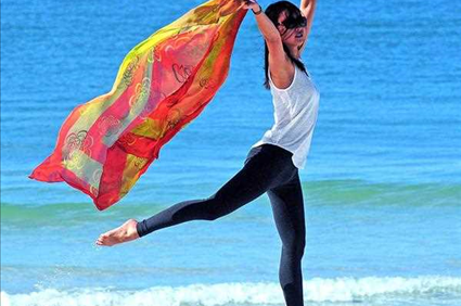 DANCE - SILK CHIFFON OVERSIZED 54x54" SCARF