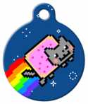 Nyan Cat Tags | Dog Tag Art