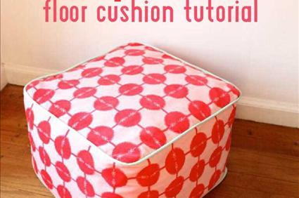 How-To: Square Floor Cushion - Made By Rae