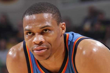 Russell Westbrook of Oklahoma City Thunder scores 54, but will sit out next game after 16th technical foul