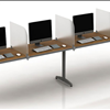 Custom Conference Table Classroom Desk Dividers SMARTdesks 800-770-7042