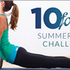 10 for 10 Summer Yoga Challenge