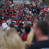 Atlanta United FC Crowd full in front of stadium before game.