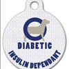 Diabetic Alert Dog Medical ID Tag 