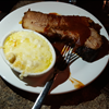 Two Urban Linkc Brisket and Mac and Cheese