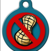Peanut Allergy Custom ID Tag