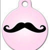 Pink Mustache