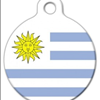 National Flag of Uruguay Pet ID Tag