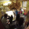 hospital room in gold, the color representing September 