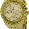 Gold Bling Bling Watch