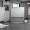 Mobile Office Classroom Divider SMARTdesks 800-770-7042