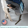 SMARTdesks Maxidesk Sit Stand 3 Monitor Computer Workstation 800-770-7042