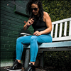 Kennesaw Georgia Jennifer Morales Taking in the Nice Weather