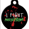 Zombie Fighter ID Tag