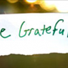Be Grateful