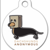 Dachshunds Anonymous Dog ID Tag