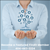 Be Found on Findit and Become a Featured Findit Member Get Exposure 404-443-3224