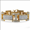 Gold Chunk Stainless Steel Bracelet